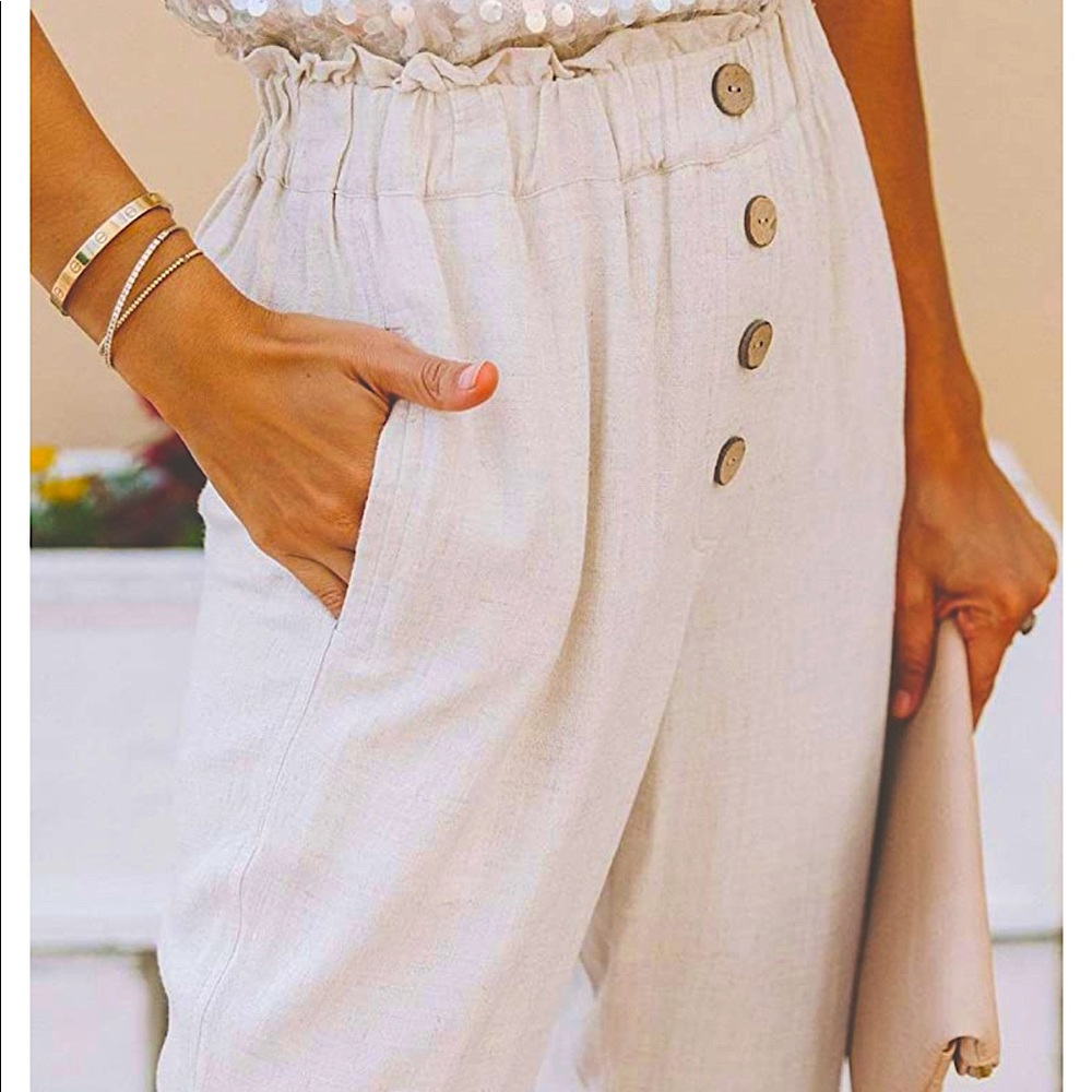 Comfy/ flowy, cotton jogger style pant
